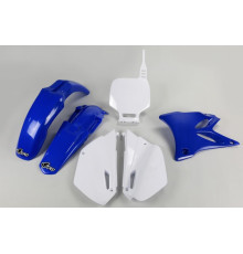 Набір пластикових обвісів YAMAHA yz 85 '02-'14 колір oem (білий/синій) (ya306e999) (ya306e999)