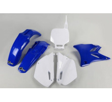 Набір пластикових обвісів YAMAHA yz 85 '02-'14 колір oem (білий/синій) (ya306e999) (ya306e999)