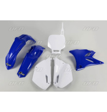 Набір пластикових  UFO YAMAHA yz 85 '02-'14 рестайлінг колір oem '02-'12 (синій/білий) (ya306ke999) (ya306ke999)