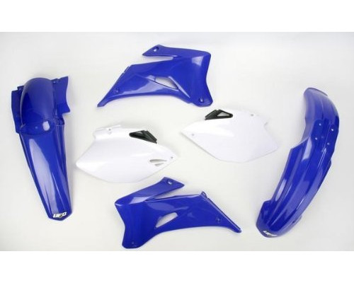 Набір пластикових обвісів YAMAHA yz 85 '13-'14 колір oem (синій/білий) (ya313e999) (ya313e999)