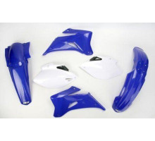 Набір пластикових обвісів YAMAHA yz 85 '13-'14 колір oem (синій/білий) (ya313e999) (ya313e999)