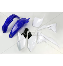 Набір пластикових обвісів YAMAHA yzf 250 '14-'18, yzf 450 '14-'17 колір oem (синій/білий) (ya318e999) (ya318e999)