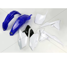 Набір пластикових обвісів YAMAHA yzf 250 '14-'18, yzf 450 '14-'17 колір oem (синій/білий) (ya318e999) (ya318e999)