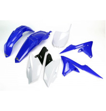 Набір пластикових обвісів YAMAHA yzf 250 '14-'18, yzf 450 '14-'17 колір oem '18 (синій/білий/чорний) (ya318e999k) (ya318e999k)