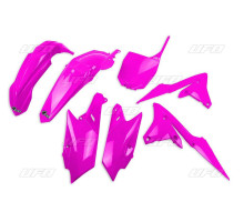 Набір пластикових обвісів YAMAHA yzf 250 '14-'18, yzf 450 '14-'17 колір рожевий flow (ya318p)