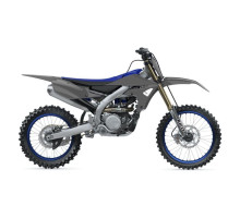 Пластиковий набір для  UFO YAMAHA yzf 250 '19-'23, yzf 450 '18-'22 сірий (чохли для телескопів та наклейки в комплекті)