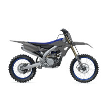 Пластиковий набір для  UFO YAMAHA yzf 250 '19-'23, yzf 450 '18-'22 сірий (чохли для телескопів та наклейки в комплекті)