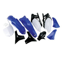 Набір пластикових обвісів YAMAHA yzf 450 '10 колір oem (білий/синій/чорний) (ya309e999) (ya309e999)