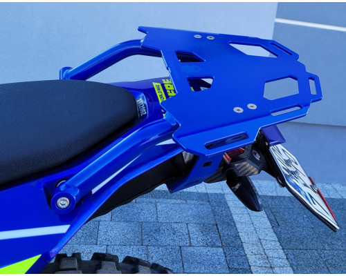 Задній багажник crosspro YAMAHA xtz 690 700/world raid '19 - '23 колір синій