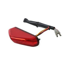 Задній ліхтар polisport rsp 3.0 led light 1.1/0.2 (задній + стоп) з червоним кольором омологації