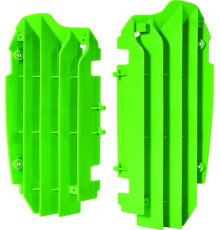 Кришки радіатора polisport (решітки - комплект) kawasaki kx 250f '13-'16 зелені