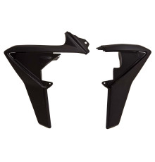 Racetech (rtech) husqvarna tc/te 449/511 (11-13) верхні кришки радіатора чорні (cvhsqnr0011) (hu03341001)
