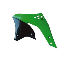 Ковпачки радіатора racetech (rtech) kawasaki kxf 250 (06-08) колір зелений oem (cvkxfve0026) (ka03767026) (ka03767026)