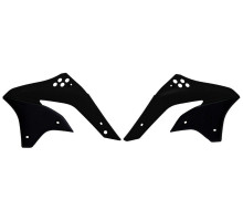 Ковпачки радіатора racetech (rtech) kawasaki kxf 450 (06-08) колір чорний (cvkxfnr0046) (ka03770001)