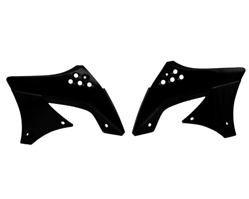 Ковпачки радіатора racetech (rtech) kawasaki kxf 450 '09-'11 колір чорний (cvkxfnr0049) (ka03799001)