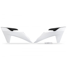 Заглушки радіаторів UFO ktm sx/sxf(sx-f) 125/250/300/350/450f 2023 колір білий