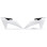 Заглушки радіаторів UFO ktm sx/sxf(sx-f) 125/250/300/350/450f 2023 колір білий
