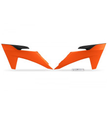 Заглушки радіаторів UFO ktm sx/sxf(sx-f) 125/250/300/350/450f 2023 колір помаранчевий