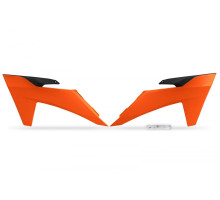 Заглушки радіаторів UFO ktm sx/sxf(sx-f) 125/250/300/350/450f 2023 колір помаранчевий