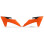 Заглушки радіаторів UFO ktm sx/sxf(sx-f) 125/250/300/350/450f 2023 колір помаранчевий