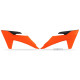 Заглушки радіаторів UFO ktm sx/sxf(sx-f) 125/250/300/350/450f 2023 колір fluoресцентний помаранчевий