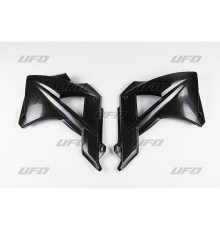 Ковпачки радіатора UFO gas mc/ec/fsr 125/200/250/300/450 '10-'11 колір чорний