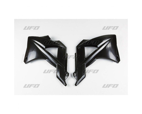 Ковпачки радіатора UFO gas mc/ec/fsr 125/200/250/300/450 '10-'11 колір чорний