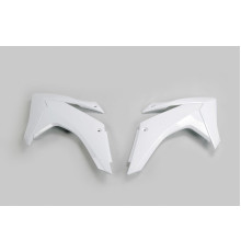 Ковпачки радіатора UFO HONDA crf 230 '15-21, білі