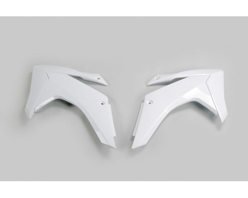 Ковпачки радіатора UFO HONDA crf 230 '15-21, білі