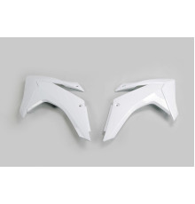 Ковпачки радіатора UFO HONDA crf 230 '15-21, білі