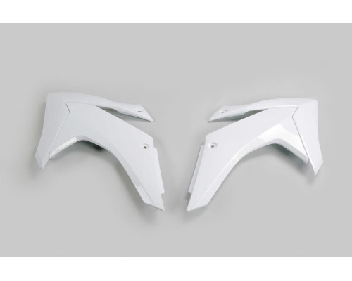 Ковпачки радіатора UFO HONDA crf 230 '15-21, білі