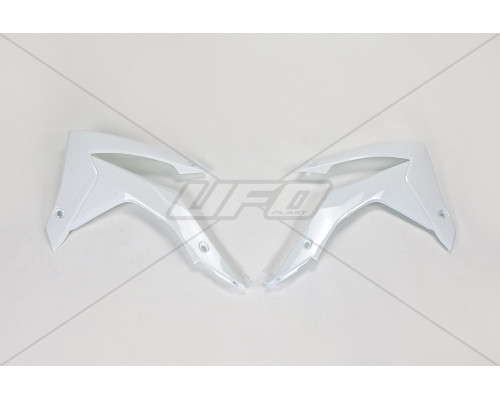 Ковпачки радіатора UFO HONDA crf 250r '14-'17, crf 450r '13-'16, колір білий