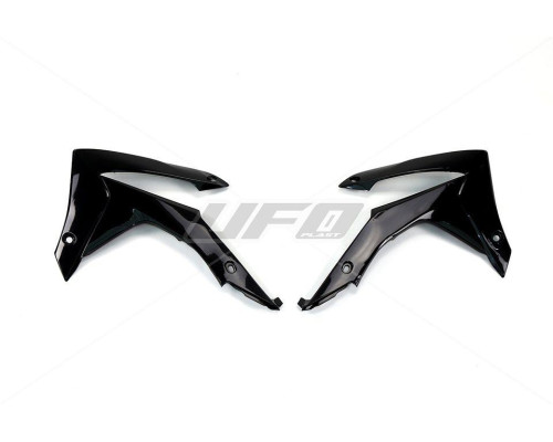 Ковпачки радіатора UFO HONDA crf 250r '14-'17, crf 450r '13-'16, колір чорний