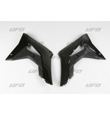 Ковпачки радіатора UFO HONDA crf 250r '18, crf 450r '17-'18 колір чорний