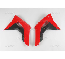 Ковпачки радіатора UFO HONDA crf 250r '18-21, crf 450r '17-'20 колір oem (червоний/чорний)