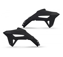 Ковпачки радіатора UFO HONDA crf 250r '22-24, crf 450 r '21-24 колір чорний