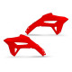 Ковпачки радіатора UFO HONDA crf 250r '22-24, crf 450 r '21-24 колір червоний