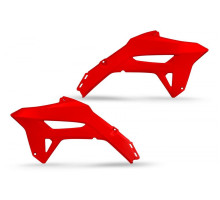 Ковпачки радіатора UFO HONDA crf 250r '22-24, crf 450 r '21-24 колір червоний