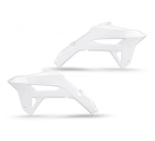 Ковпачки радіатора UFO HONDA crf 250r '22-24, crf 450r '21-24 колір білий