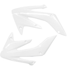 Ковпачки радіатора UFO HONDA crf 250r/crf 250x '04-'09 колір білий