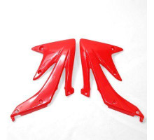 Ковпачки радіатора UFO HONDA crf 450r '05-'08 колір червоний