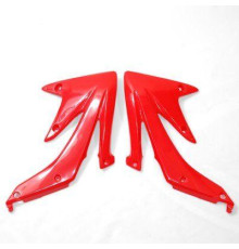 Ковпачки радіатора UFO HONDA crf 450r '05-'08 колір червоний
