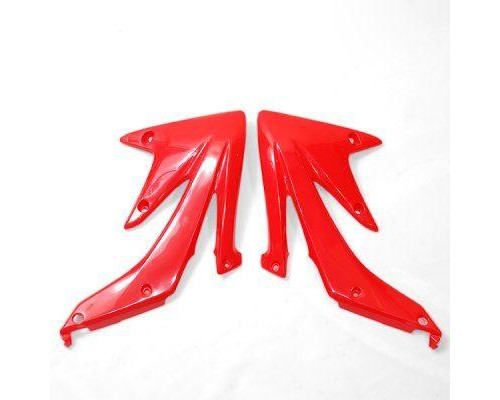 Ковпачки радіатора UFO HONDA crf 450r '05-'08 колір червоний