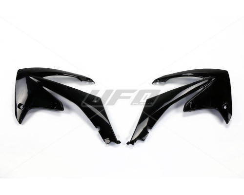 Ковпачки радіатора UFO HONDA crf 450r '09-'12, crf 250r '10-'13, колір чорний