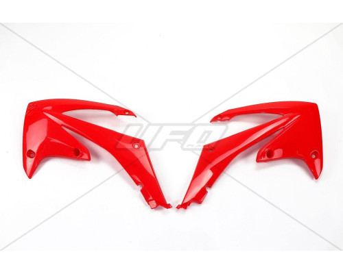 Ковпачки радіатора UFO HONDA crf 450r '09-'12, crf 250r '10-'13 колір червоний