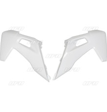 Кришки радіатора UFO husqvarna tc 125/250 '19, fc 250/350/450 '19 колір білий