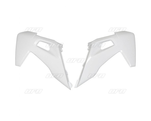 Кришки радіатора UFO husqvarna tc 125/250 '19, fc 250/350/450 '19 колір білий