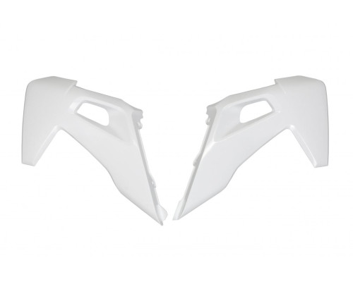 Кришки радіатора UFO husqvarna tc 125/250 '19, fc 250/350/450 '19 колір білий