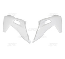 Кришки радіатора UFO husqvarna tc 125/250 '19, fc 250/350/450 '19 колір білий