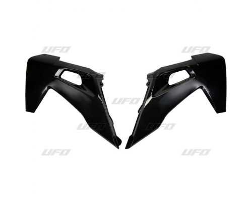 Кришки радіатора UFO husqvarna tc 125/250 '19, fc 250/350/450 '19 колір чорний